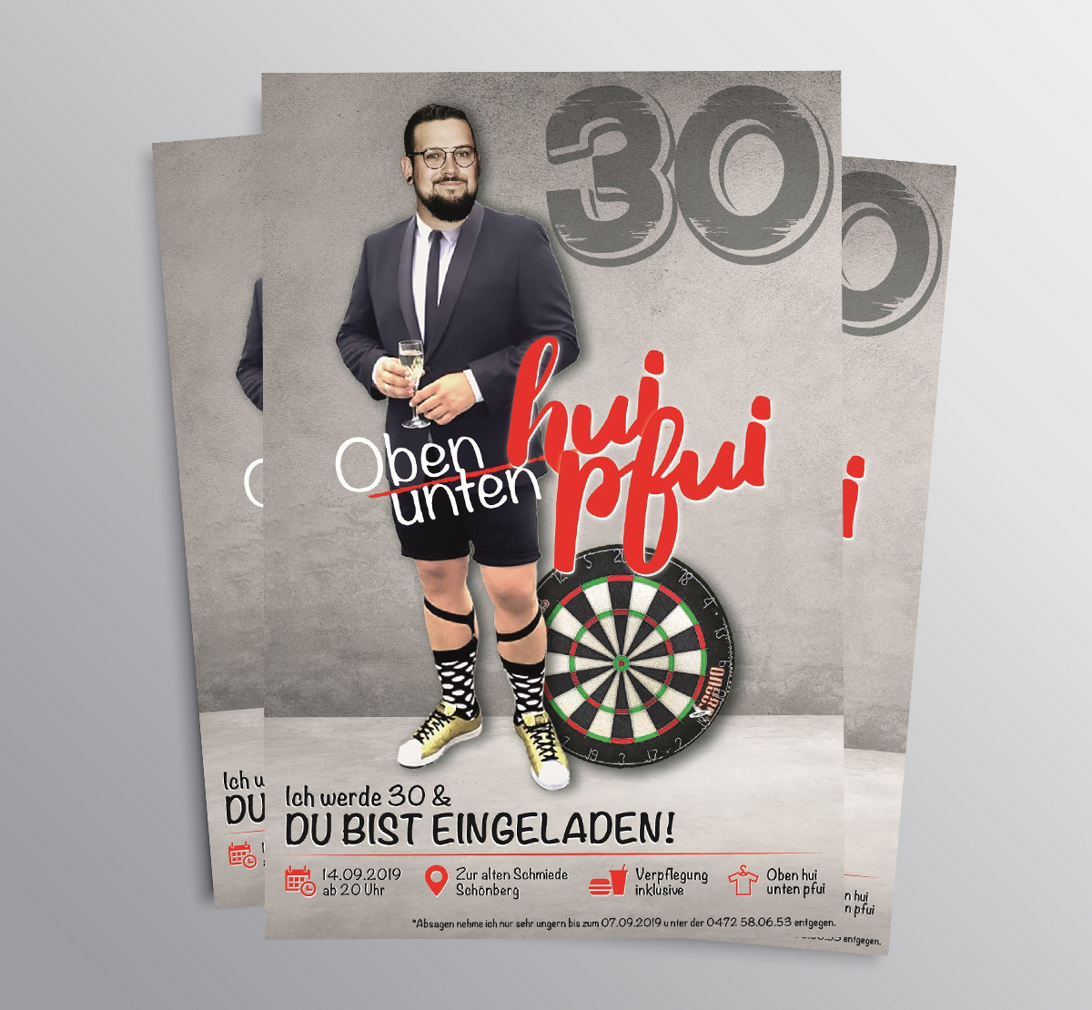 Einladung 30. Geburtstag – LEUFGEN Philipp