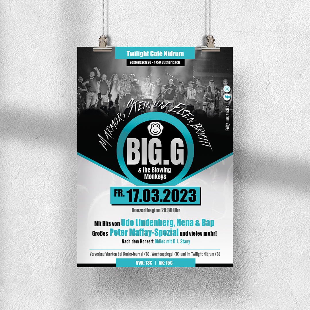 Event – Big G. & The Blowing Monkeys
