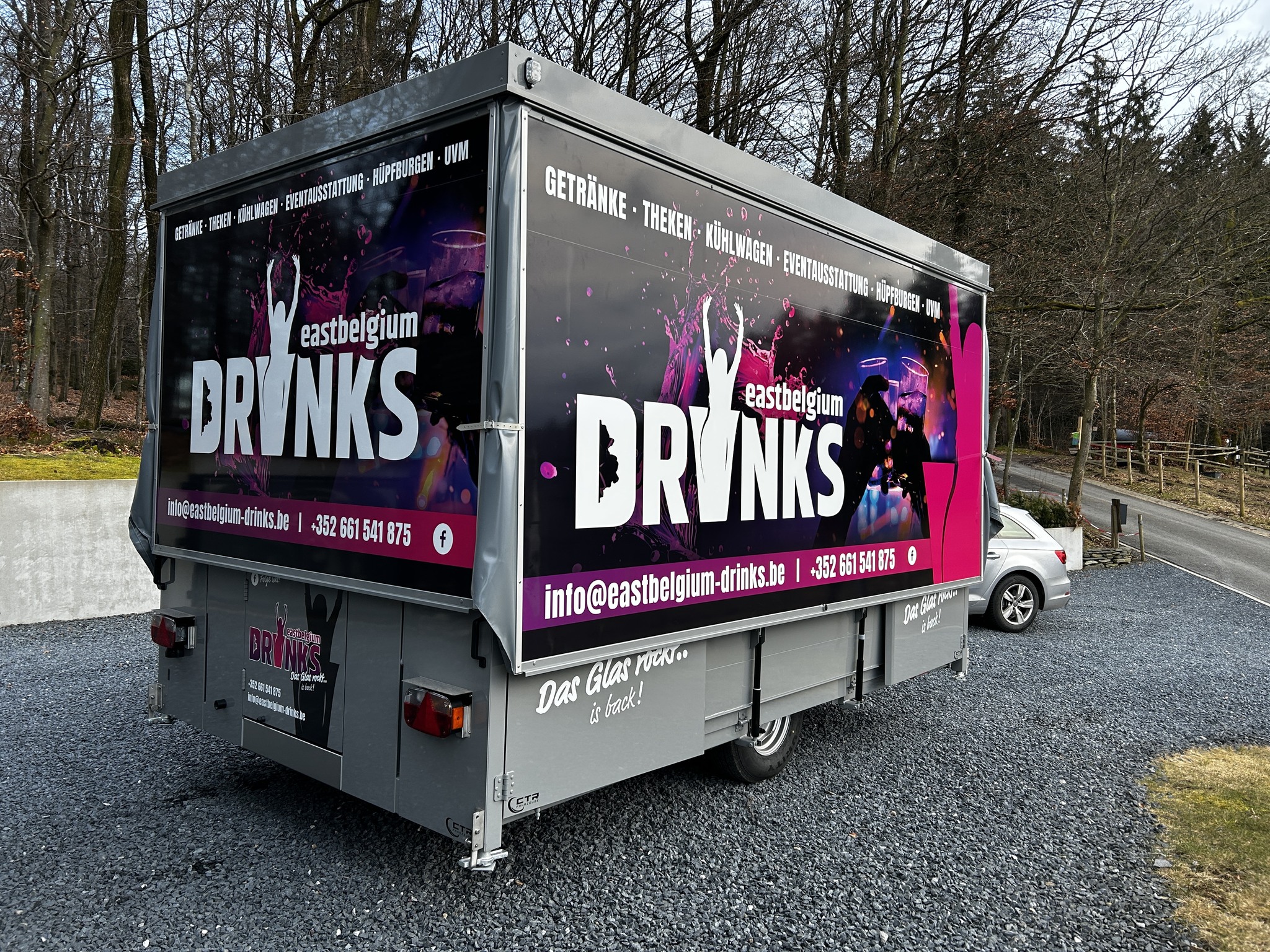Fahrzeugbeschriftungen – Eastbelgium Drinks