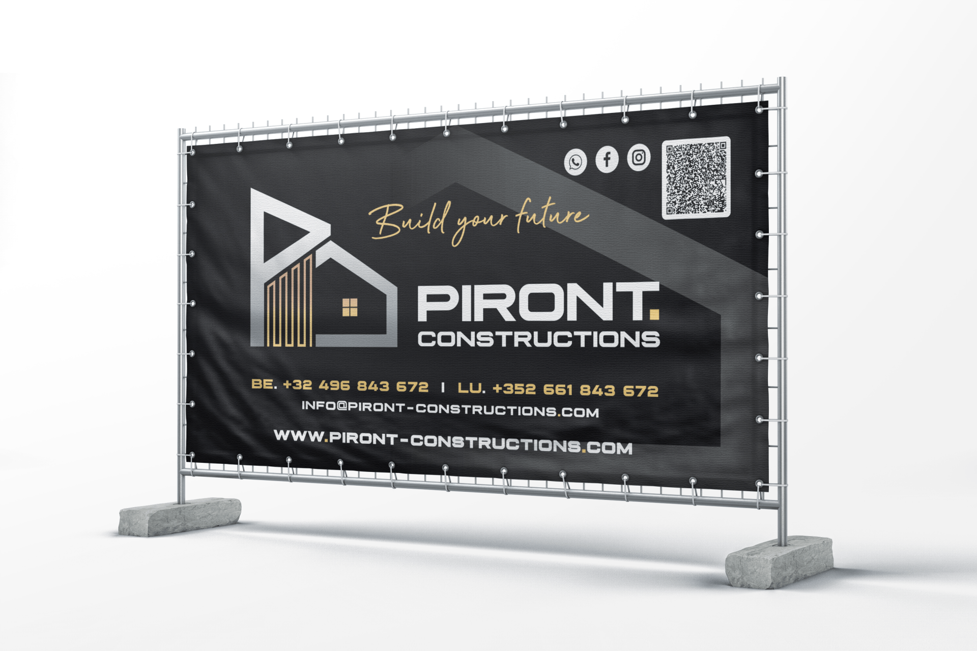 Corporate Identity – Piront Constructions